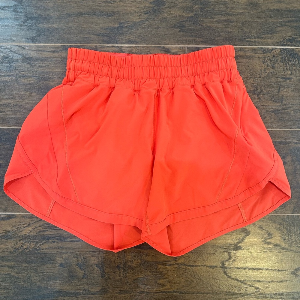 lululemon athletica Red Athletic Shorts
